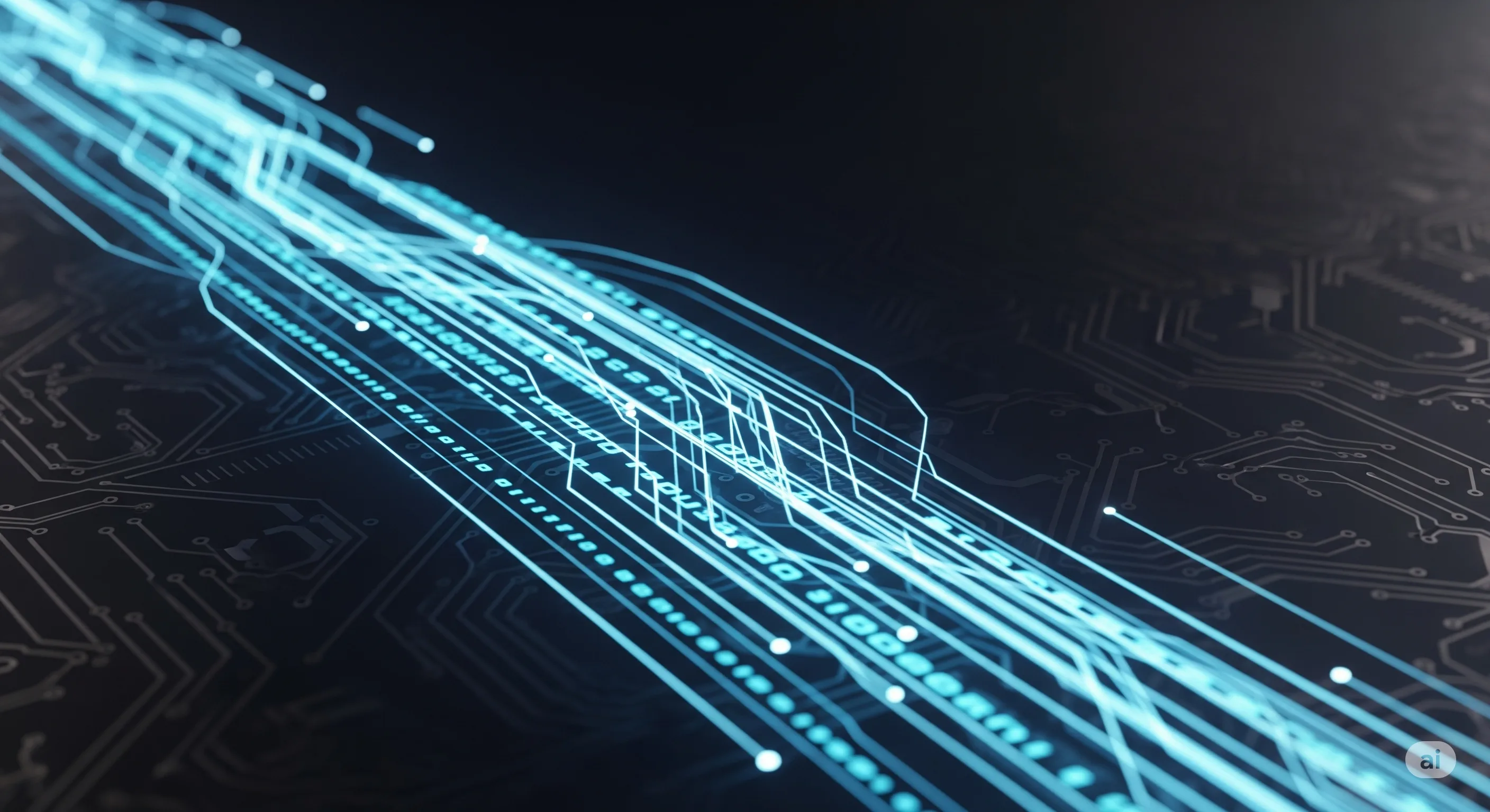 Abstract background representing technology and automation